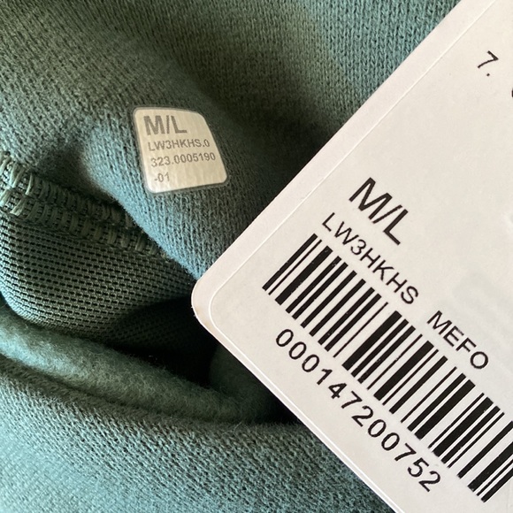 ❤️ Lululemon Scuba Oversized Funnel Neck in Medium Forest Gold Size M/L NWT - Picture 7 of 10